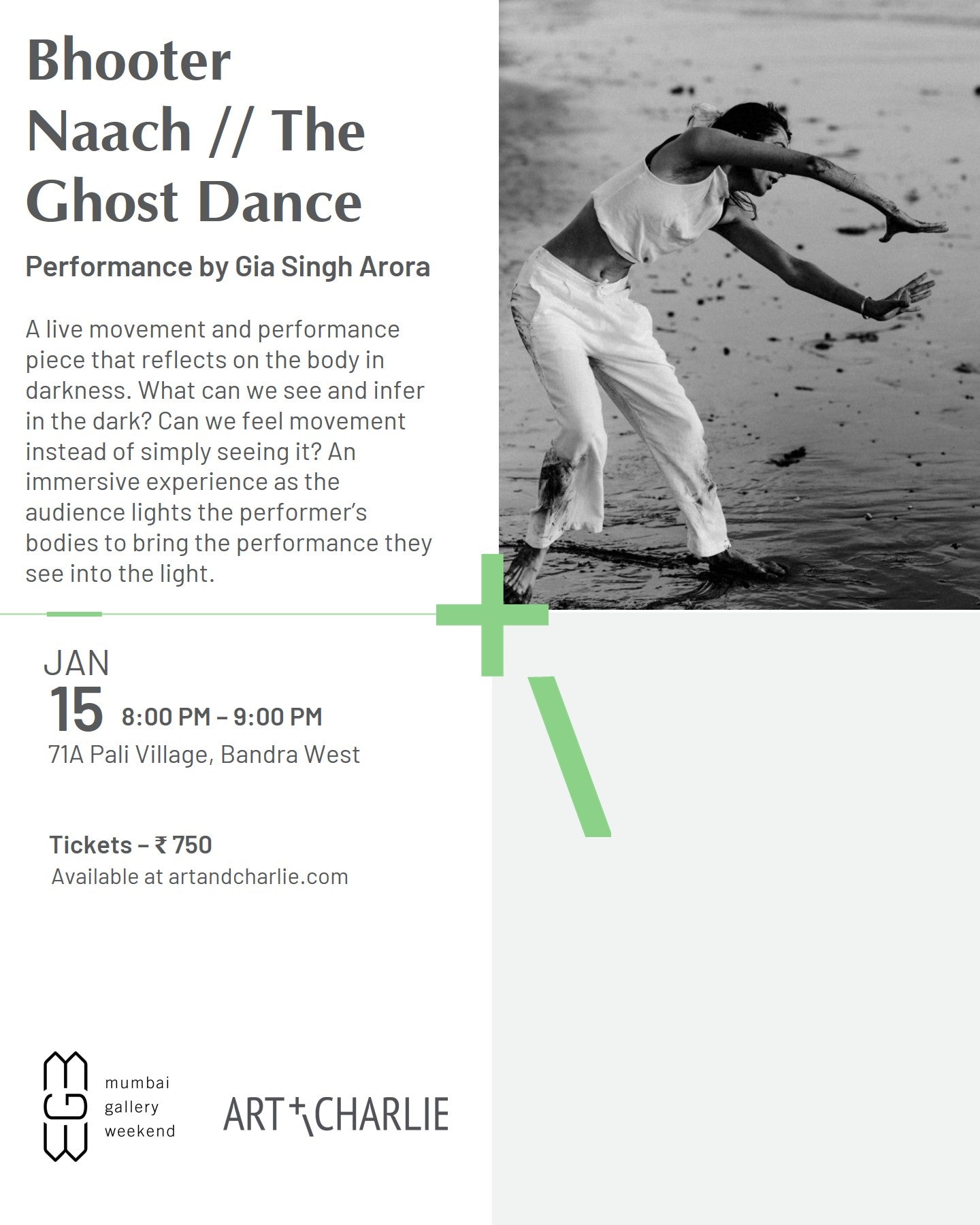 Ticket - Bhooter Naach // The Ghost Dance - January 15 - 8 PM