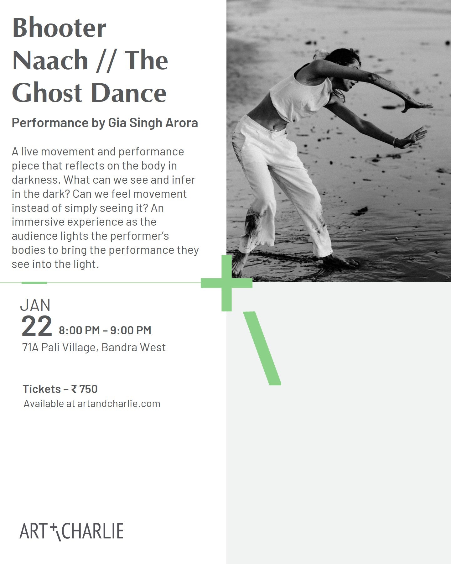 Ticket - Bhooter Naach // The Ghost Dance - 22 January - 8 PM